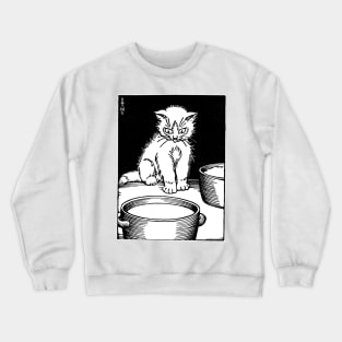 Milk, Cereal, and Moorka Crewneck Sweatshirt